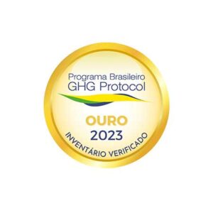 Selo GHG Protocol, entregue pela Fundação Getúlio Vargas (FGV), reforça o compromisso com um Futuro Verde