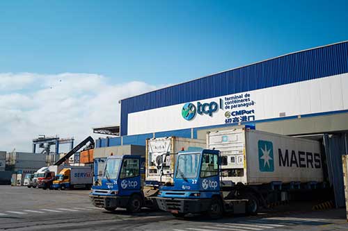 Mais de 840 contêineres com cargas fracionadas foram importados via TCP em 2024