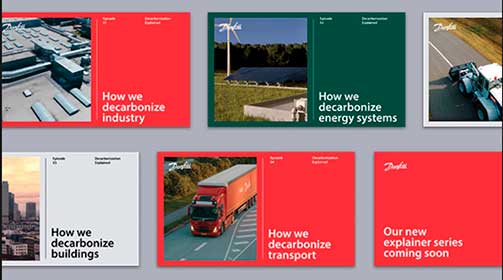 Descarbonização Explicada" : Danfoss lança websérie mostrando como reduzir as emissões de forma sistêmica e rápida
