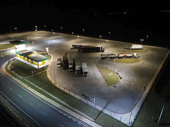 Arteris atende mais de cem mil caminhoneiros em três áreas de descanso