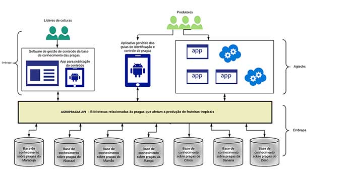 Plataforma digital disponibiliza dados sobre pragas de fruteiras tropicais