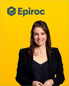 Epiroc anuncia nova Gerente Geral para o Brasil