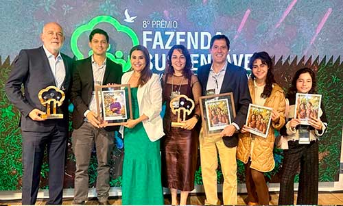 Cooperados da Expocacer são vencedores do 8º Prêmio Fazenda Sustentável da Revista Globo Rural
