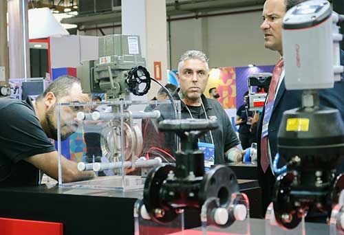 GEMÜ apresenta alta tecnologia em controle de fluidos na Exposibram 2024