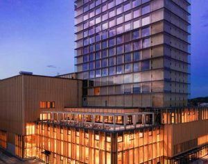 Arquitetura sueca em madeira