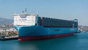 Maersk apresenta primeiro navio movido à metanol a navegar pelas Américas