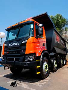Scania lança 10x4 XT Super de 560 cavalos na Exposibram