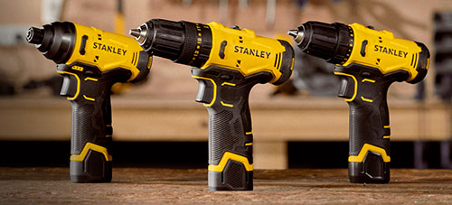 Compactas e duráveis: novas parafusadeiras/furadeiras da STANLEY são ideais para diversos trabalhos