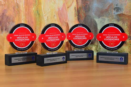 Volvo conquista o Selo Maior Valor de Revenda Veículos Comerciais em quatro categorias