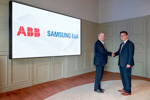 ABB Robótica e SAMSUNG E&A unem forças para criar fábricas de construção automatizadas