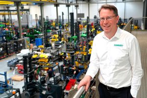 Exportação representa entre 97% e 98% dos negócios da Combilift