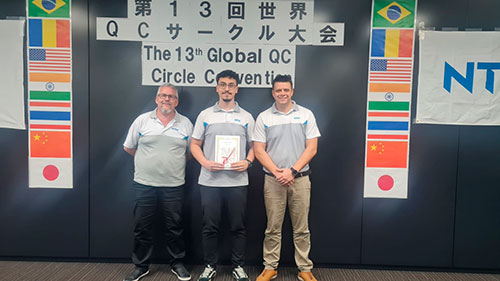 NTN do Brasil recebe premiação global de qualidade no Japão NTN do Brasil recebe premiação global de qualidade no Japão