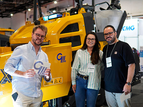 XCMG Brasil cresce 15% em vendas na Paving Expo 2024