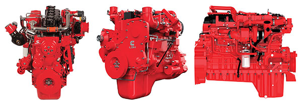 Cummins Brasil promove novos motores a gás B6.7N e M15N