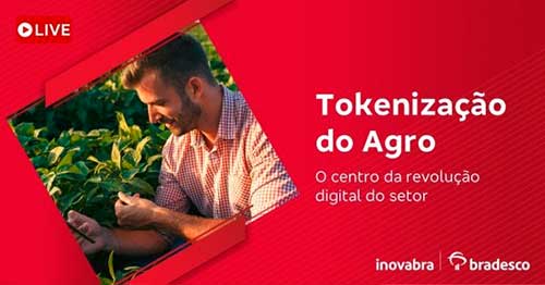 inovabra anuncia evento aberto sobre tokenização no agronegócio