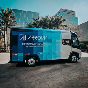 Arrow Mobility leva van 100% elétrica para o Expo ABLA 2024