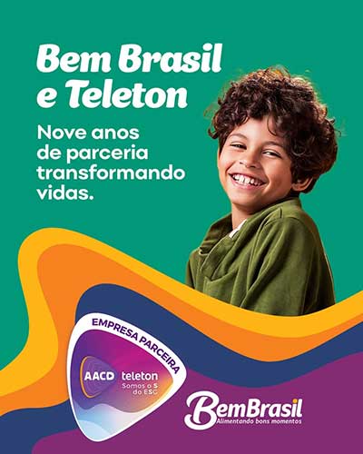AACD e Bem Brasil renovam parceria para Campanha AACD Teleton 2024