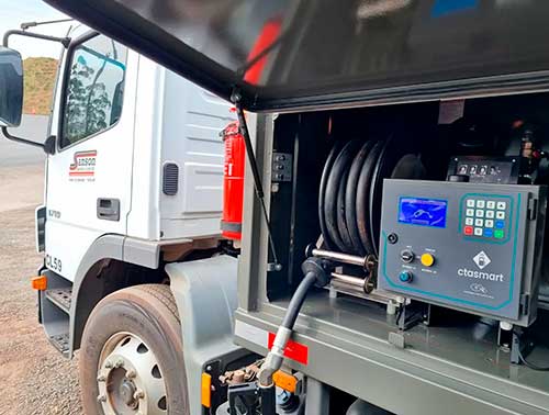 Equipamento que reduz em até 20% custo com combustível é apresentado na Fenatran 2024