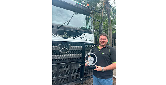 Smart Machine da Grunner com a Mercedes Benz é eleita Truck Innovation Award Latin America 2025