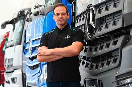 Bia Figueiredo utiliza a força e performance do Mercedes-Benz Actros na defesa da liderança da Copa Truck em Curvelo