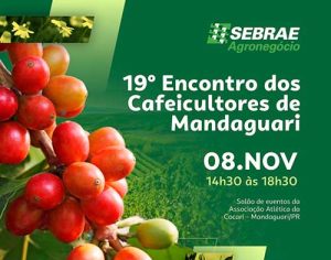 Mandaguari sedia 19º Encontro de Cafeicultores nesta sexta-feira