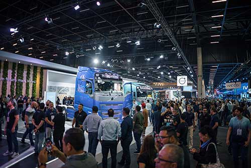 Na Fenatran em que FH faz 30 anos, Volvo atinge cerca de R$ 3 bilhões em negócios