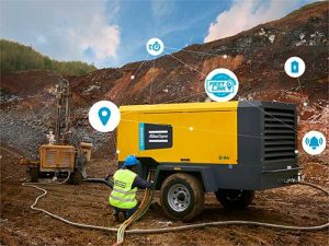 Atlas Copco aprimora a gestão de frotas com o sistema FleetLink