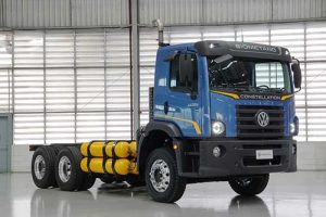 VW Caminhões e Ônibus inicia testes com caminhão movido a biometano