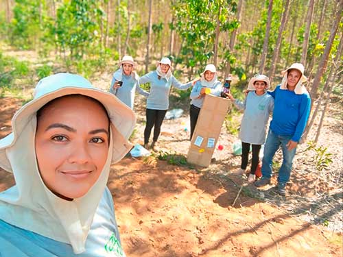 Quatro novas comunidades vão plantar alimentos nas terras da Aperam BioEnergia, no Vale do Jequitinhonha