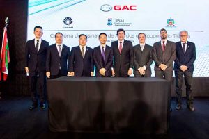 Chinesa GAC anuncia R$120 milhões em P&D para produção local de motores híbridos-flex