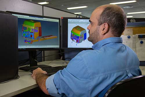 SIMULAÇÕES VIRTUAIS TRANSFORMAM O DESENVOLVIMENTO DE VEÍCULOS NA VW CAMINHÕES E ÔNIBUS