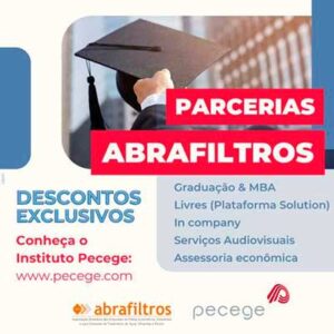 Abrafiltros firma parceria com instituto de ensino PECEGE