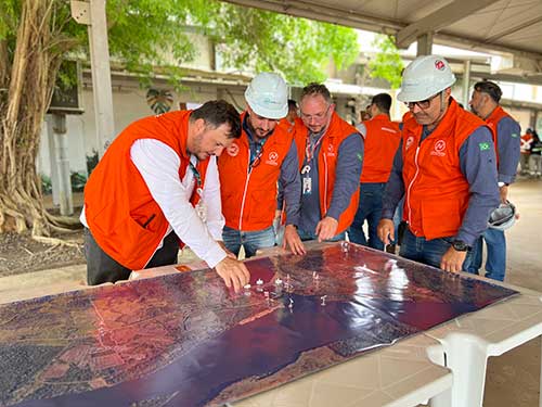 Norte Energia treina 600 pessoas no simulado de segurança de barragens de Belo Monte