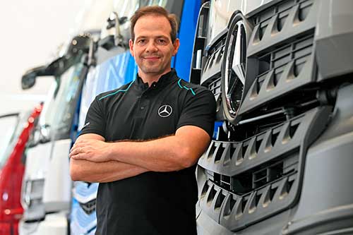 Mercedes-Benz realiza as primeiras vendas do Actros “Estrela Delas”