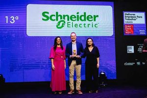 Schneider Electric está entre as melhores empresas para trabalhar no Brasil pelo ranking GPTW Indústria 2024