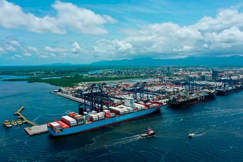 TCP recebe primeiro navio a utilizar novo calado máximo de 12,60 metros