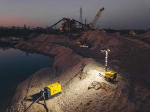 HiLight V5+ da Atlas Copco alia alta cobertura de iluminação e baixo custo operacional