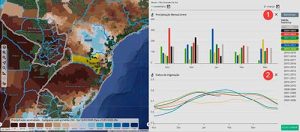 Seca ameaça safra de soja na região Sul, aponta monitoramento por satélite da EarthDaily Agro