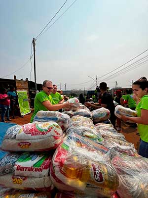 Programa de voluntariado da Fundação Bunge impacta mais de 19 mil pessoas em 10 Estados brasileiros