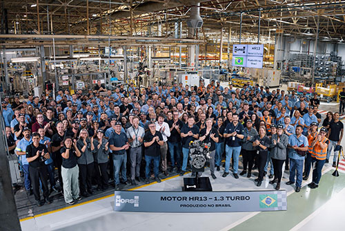 HORSE inicia produção do motor HR13 Flex em São José dos Pinhais