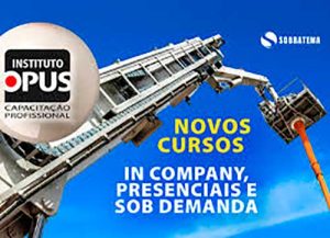 Instituto OPUS da Sobratema divulga agenda de cursos em 2025
