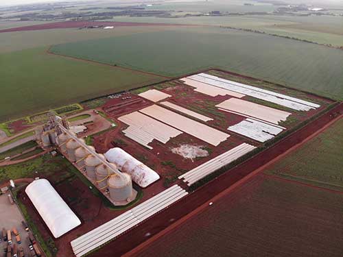 Silo Bolsa é alternativa durante a construção de estrutura de armazenamento definitiva