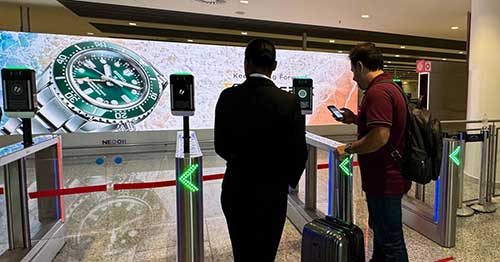 Viracopos é o primeiro aeroporto do Brasil a implementar um conjunto completo de soluções de biometria aos passageiros e tripulantes