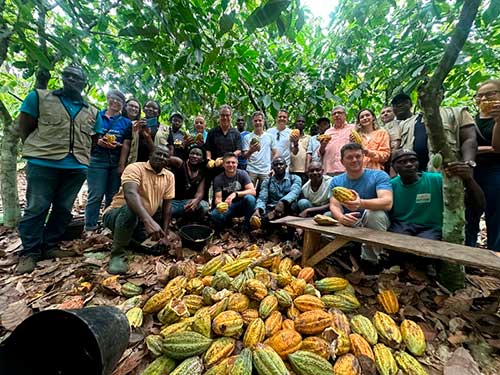 Presidente da ApexBrasil, Jorge Viana, propõe formação de grupo com os maiores produtores de cacau do mundo durante Missão à Africa