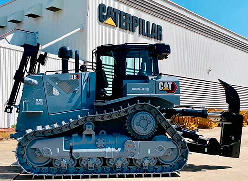 Caterpillar oferecerá máquinas de edição limitada para homenagear o centenário