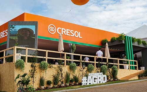  Cresol marca presença na 25ª edição da Expodireto Cotrijal