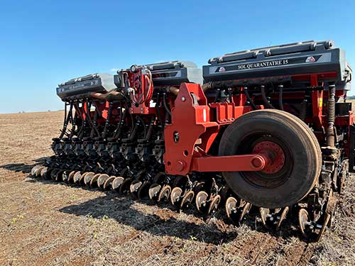 Semeato apresenta plantadeira articulada com rodado de transporte e tecnologias exclusivas na Show Rural Coopavel