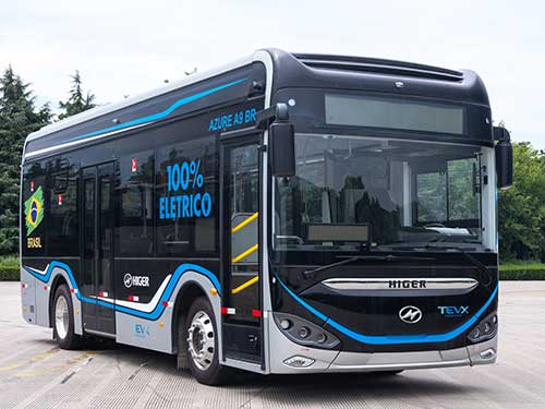 TEVX Higer revoluciona o mercado brasileiro com ônibus elétricos inovadores e design europeu