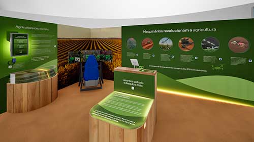 Exposição Tesouros da Terra, em São Paulo, destaca a evolução e inovação da agricultura ao longo dos séculos