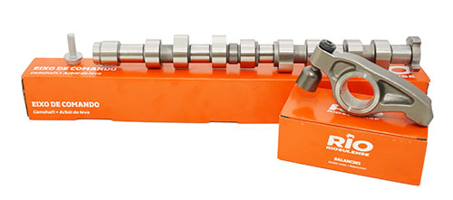 Balancins para Linha Pesada e os exclusivos Eixos de Comando com Parafuso são os destaques entre os primeiros lançamentos da RIO em 2025